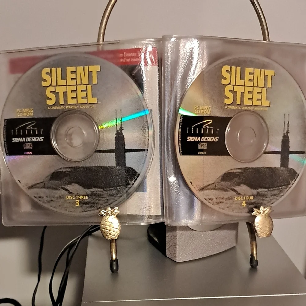 Silent Steel PC Game by - Blue and Black